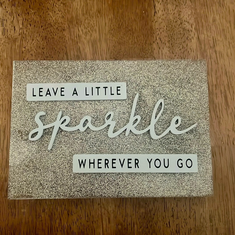 Wooden sign